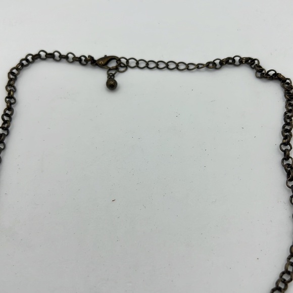 Coin chocker cleopatra style statement necklace costume boho indie unique - Picture 5 of 12